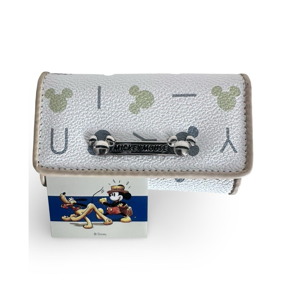 Disney Mickey Mouse Loungefly Card Wallet Key Case Unused